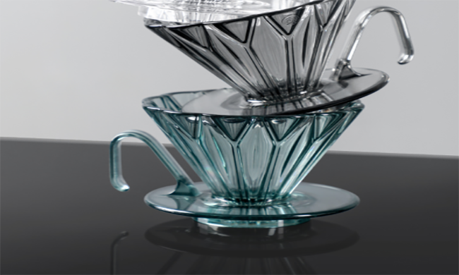 New arrival PCTG filter dripper | three-color 2.0 launched New arrival PCTG filter dripper | three-color 2.0 launched